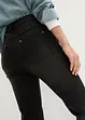 Jeans termici con fodera in pile, a vita alta, bonprix