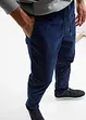 Pantaloni con elastico in vita in velluto a coste leggermente corti regular fit, straight, bonprix