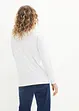Maglia a maniche lunghe Essential con scollo rotondo, priva di cuciture, bonprix PREMIUM