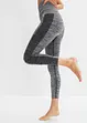 Leggings modellanti senza cuciture effetto pancia piatta, bonprix