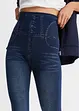 Leggings effetto jeans senza cuciture con effetto modellante forte, bonprix