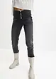 Jeans termici boyfriend con interno morbido, vita media, bonprix