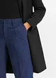 Pantaloni gessati con gambe larghe, bonprix