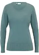 Maglione basic in maglia fine con cotone riciclato, bonprix