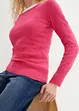 Maglione basic in maglia fine con cotone riciclato, bonprix