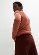 Pantaloni larghi in velluto a coste elasticizzato, vita alta, bonprix