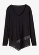 Maglia a maniche lunghe in materiale misto, BODYFLIRT