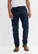 Jeans termici con elastico in vita regular fit, straight, bonprix