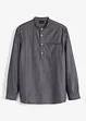 Camicia a maniche lunghe con colletto dritto in cotone Oxford, bpc selection