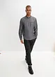 Camicia a maniche lunghe con colletto dritto in cotone Oxford, bpc selection