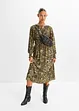 Abito midi in fantasia animalier, RAINBOW
