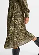 Abito midi in fantasia animalier, RAINBOW