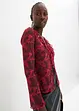 Blusa in rete con volant, RAINBOW