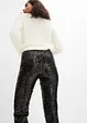 Pantaloni con paillettes, bonprix