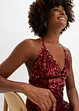 Abito in paillettes con scollo all'americana, BODYFLIRT boutique