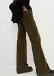 Pantaloni termici larghi in velluto, bpc bonprix collection