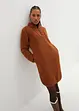 Abito teddy con colletto con zip, bonprix