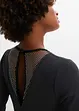 Abito con inserto glitterato, BODYFLIRT boutique