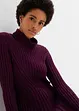 Abito in maglia a collo alto, bonprix