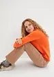 Felpa basic con poliestere riciclato, bonprix