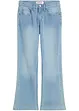 Jeans bootcut, vita media, bonprix