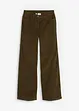 Pantaloni termici larghi in velluto, bpc bonprix collection