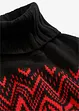Abito midi in maglia con fantasia norvegese, bonprix