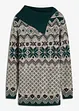 Maglione a collo alto con spacco, bpc bonprix collection