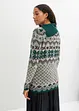 Maglione a collo alto con spacco, bpc bonprix collection