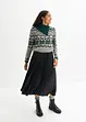 Maglione a collo alto con spacco, bpc bonprix collection