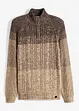 Maglione con colletto e zip, John Baner JEANSWEAR