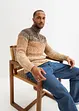Maglione con colletto e zip, John Baner JEANSWEAR