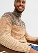 Maglione con colletto e zip, John Baner JEANSWEAR