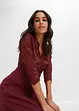 Abito di chiffon con pizzo, bonprix