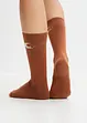 Calzini (pacco da 5 paia) con filato glitterato e cotone biologico, bpc bonprix collection