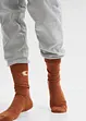 Calzini (pacco da 5 paia) con filato glitterato e cotone biologico, bpc bonprix collection