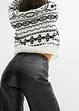 Pantaloni larghi in similpelle, RAINBOW