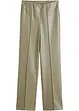 Pantaloni in similpelle con gambe larghe, RAINBOW