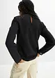 Maglia a maniche lunghe a coste con pizzo, RAINBOW