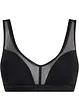 Bralette in materiale riciclato con mesh, bpc bonprix collection