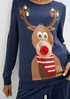 Maglione natalizio con renna, bonprix
