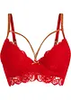 Reggiseno con coppe preformate, ferretto e poliammide riciclata, bonprix