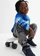 Jeans termici con elastico in vita e motivo con dinosauri, regular fit, bonprix