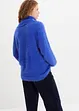 Maglione a collo alto in morbido filato effetto piume, bonprix