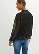 Blusa con effetto glitterato, bonprix