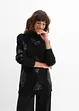 Maglione con lavorazione a trecce e paillettes, bpc selection
