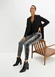 Jeans skinny con paillettes, BODYFLIRT