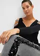 Jeans skinny con paillettes, BODYFLIRT