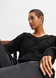 Maglione jacquard glitterato, BODYFLIRT