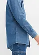 Camicia in jeans a maniche lunghe, bonprix